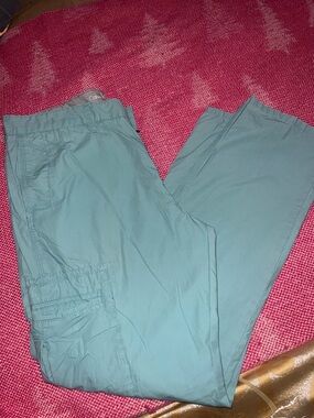 Calvin Klein Jeans Straight Cargo Pants/ Aqua Stone / 34x30